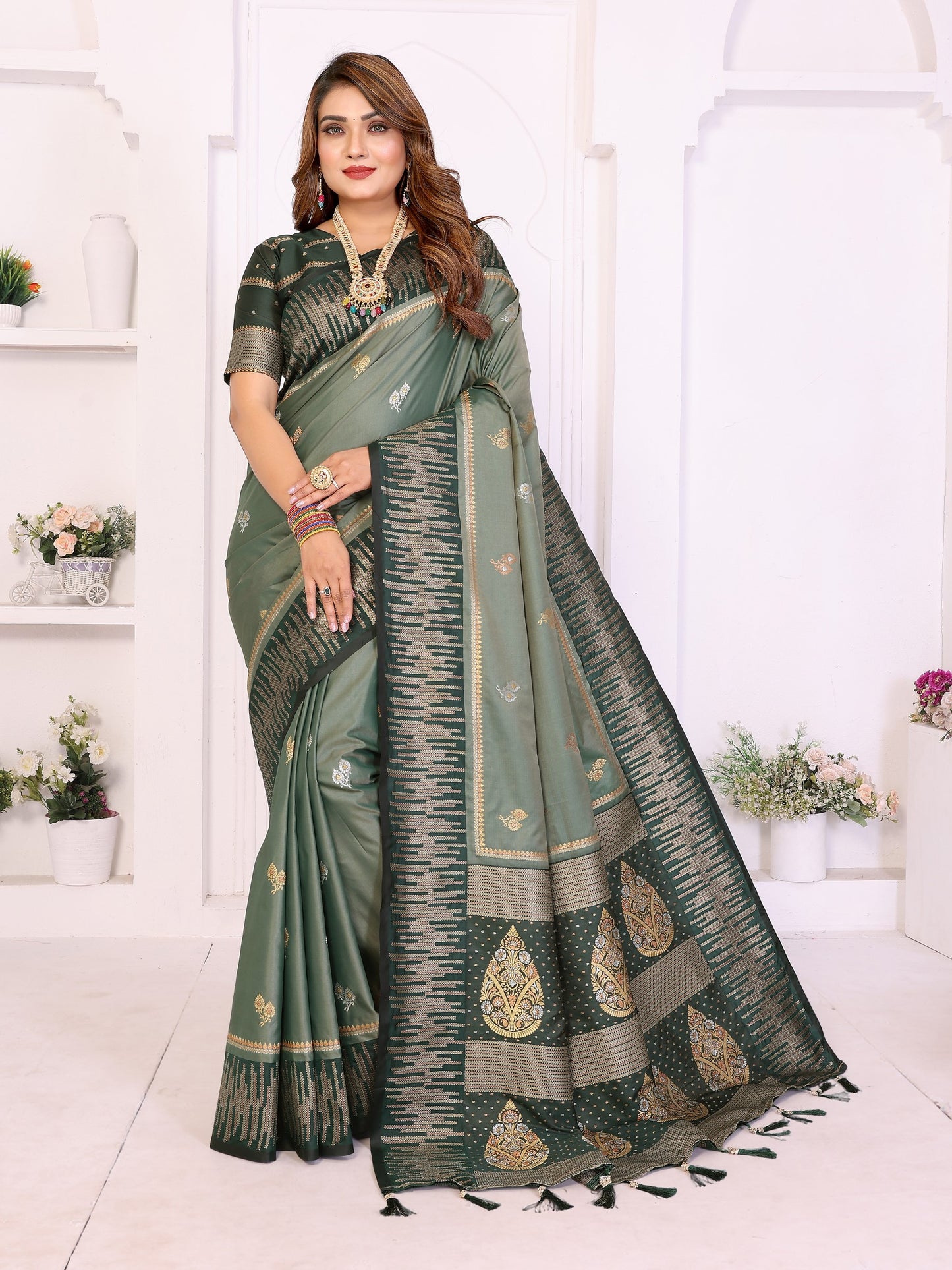 Premium South Soft Silk Saree