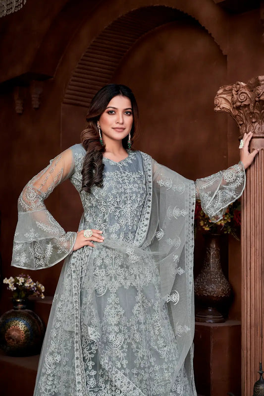 Stunning Wedding Wear Anarkali Suit for Women