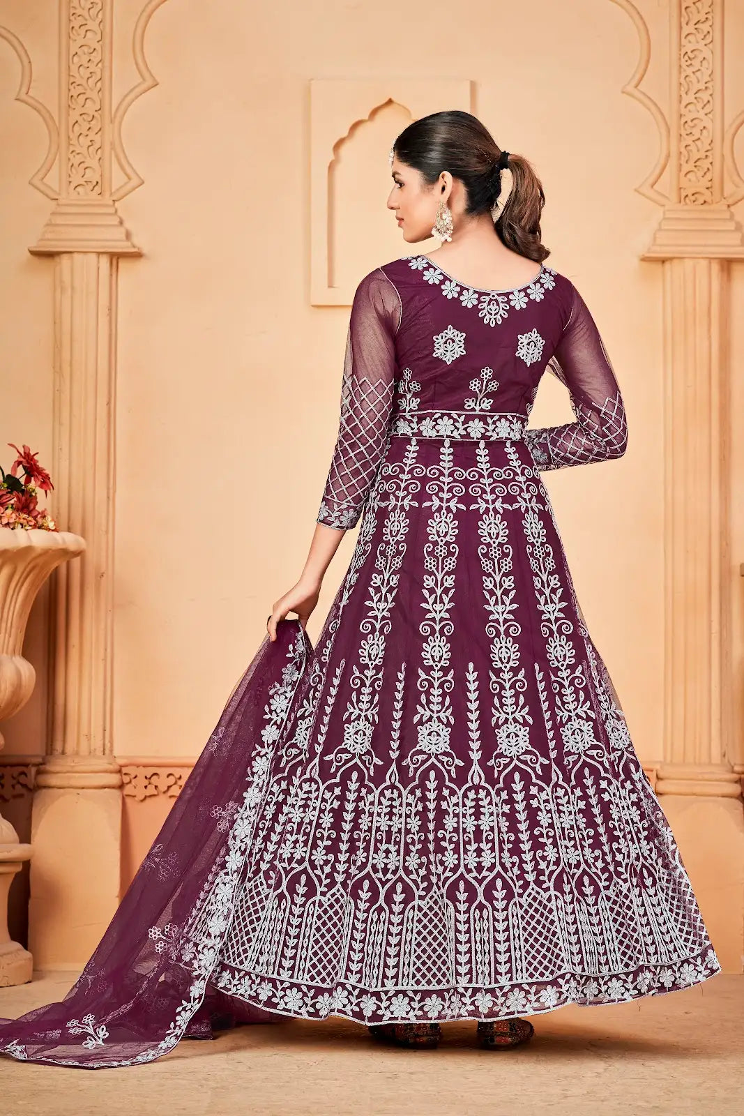 Premium Quality Anarkali Suit with Designer Embroidery