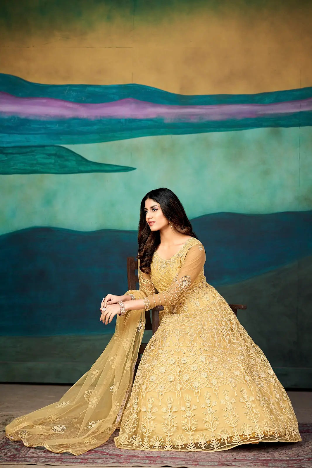 Gorgeous Embroidered Anarkali Suit for Women