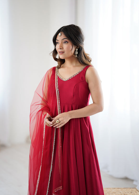 Zoya Anarkali Suit Party Wear Women's Anarkali Dress