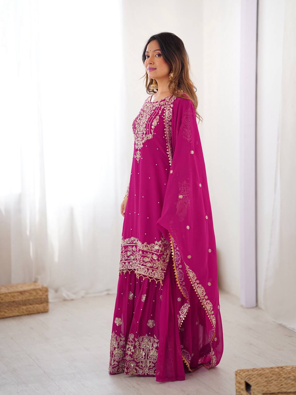 Roshni Salwar-Kameez Premium Ethnic Women's Anarkali Dress