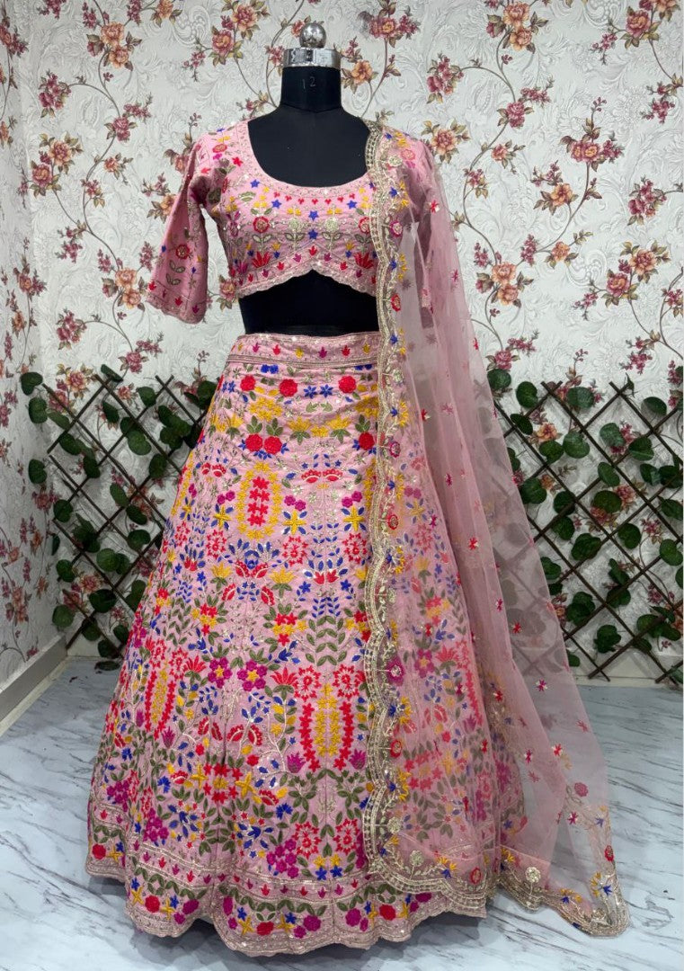 Party Wear Traditional Lehenga Choli for Women Style 017
