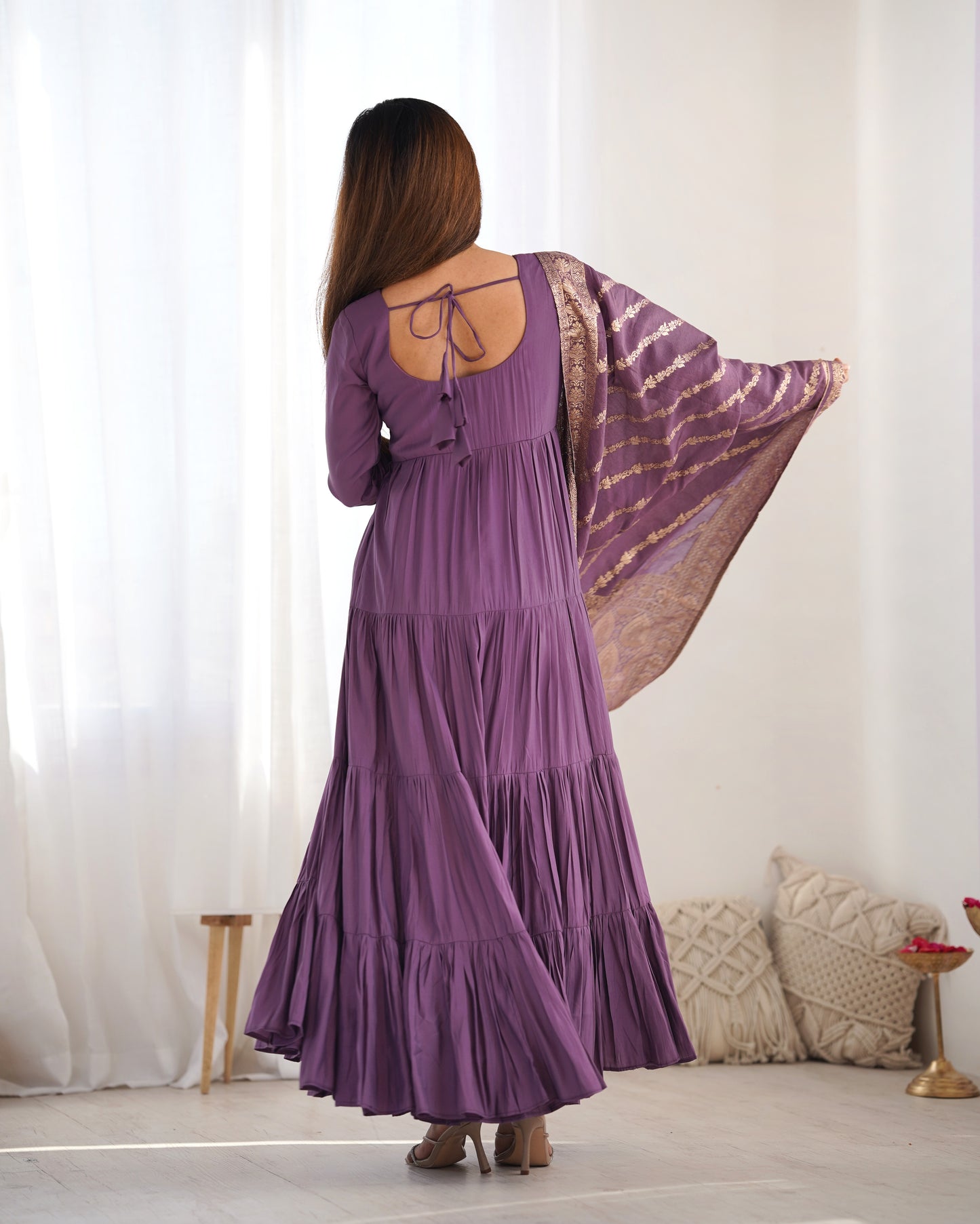 Anarkali Kurta Gown is a stunning traditional