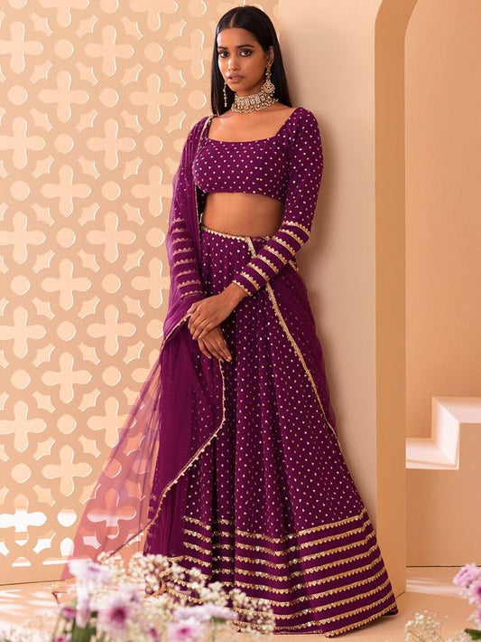 Traditional Floral Occasion Lehenga
