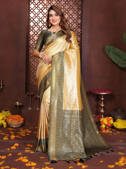Banarasi Tissue Silk Saree Nilima