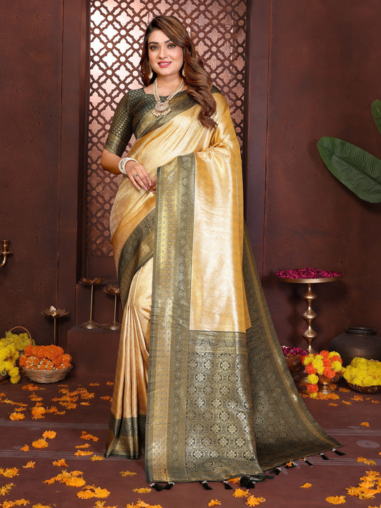 Banarasi Tissue Silk Saree Nilima