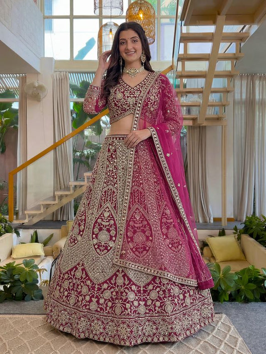 Grand Embroidered Occasion Lehenga
