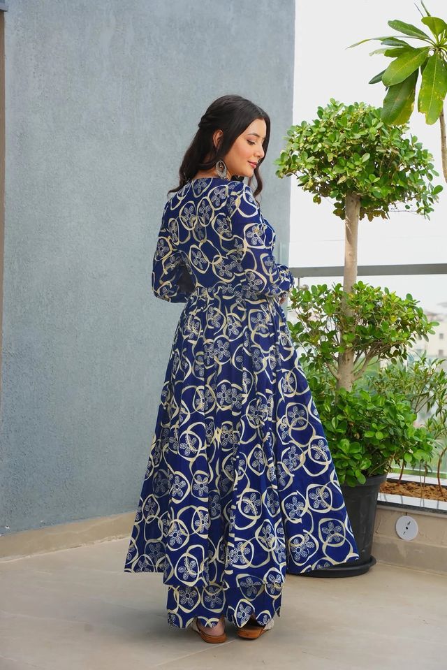 Trendy Anarkali Suit Set Festive & Party Wear