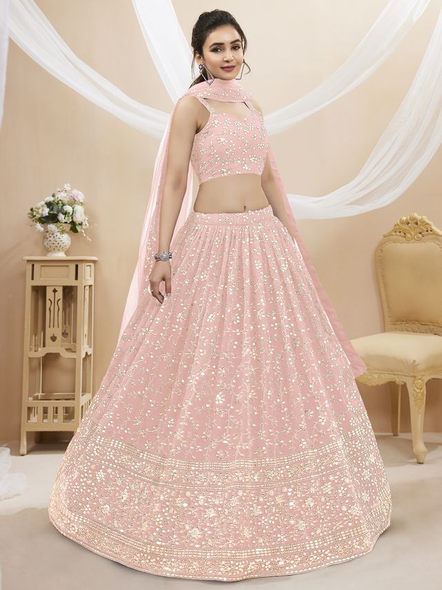 Premium Floral Heritage Wear Lehenga