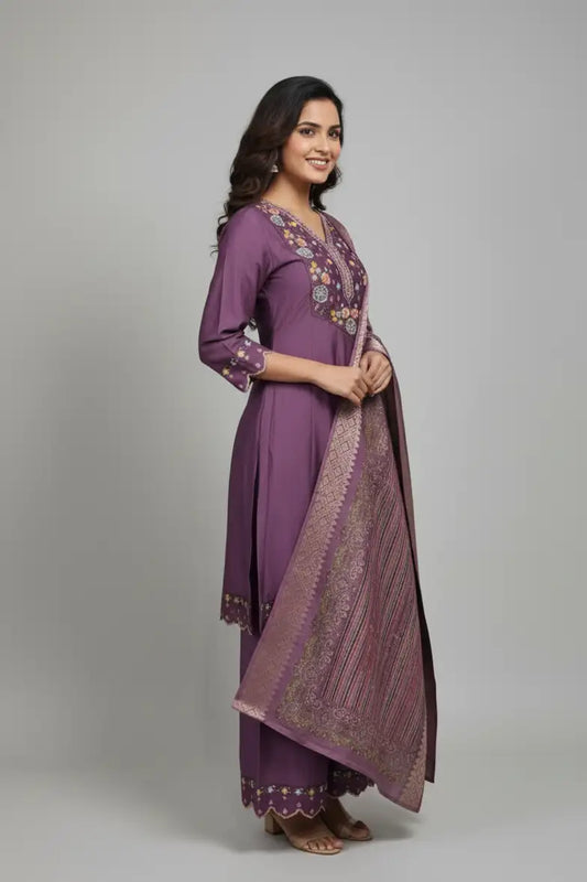 Light Pink Kurti Elegant Daily Wear