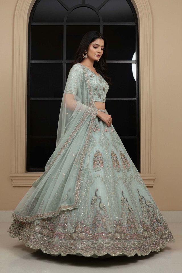 Heritage Inspired Designer Lehenga