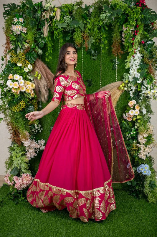 Royal Floral Glam Lehenga