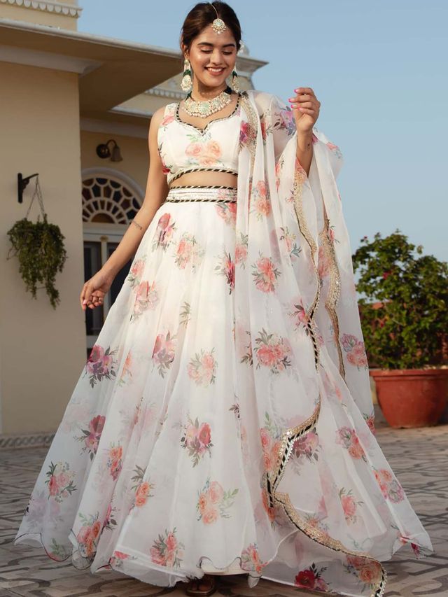 Premium Floral Wedding Lehenga