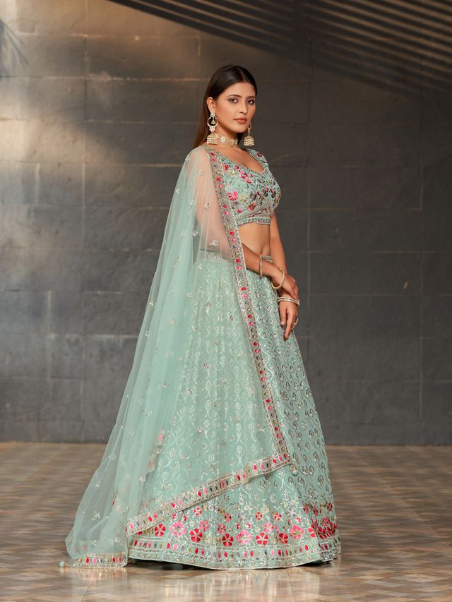 Regal Floral Occasion Lehenga