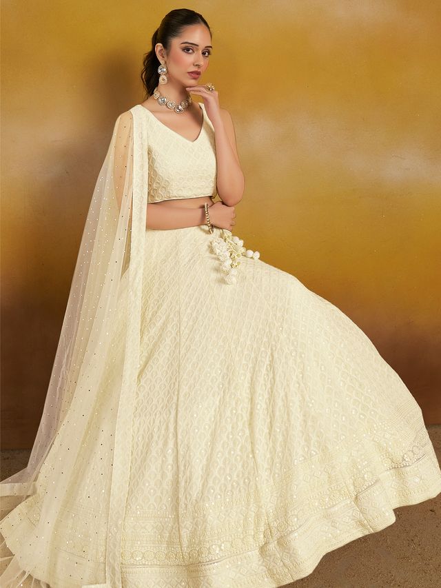 Grand Floral Couture Lehenga
