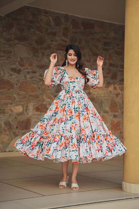 Readymade fancy gown collection Multi