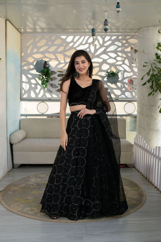 Elegant Floral Heritage Wear Lehenga
