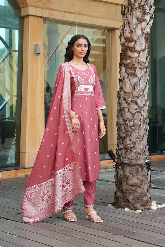 Rayon Designer Kurti Stylish Look