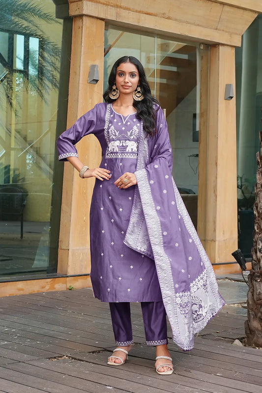 Embroidered Kurti Premium Ethnic Wear