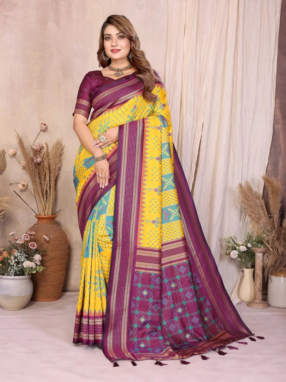 Premium South Soft Silk Saree Meera