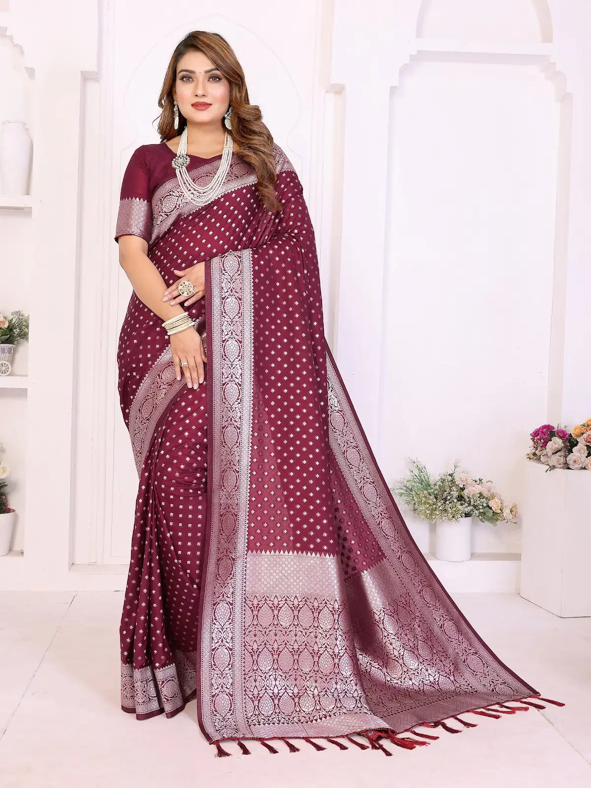 Premium Georgette Silk Saree