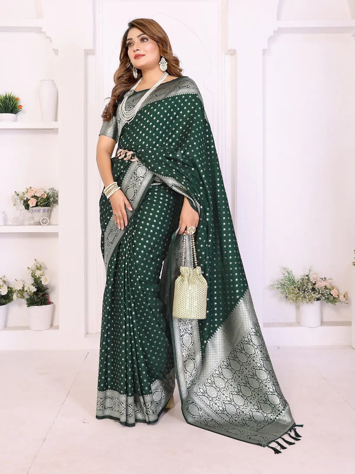 Premium Georgette Silk Saree
