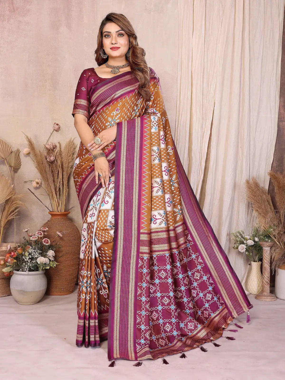 Premium South Soft Silk Saree Meera