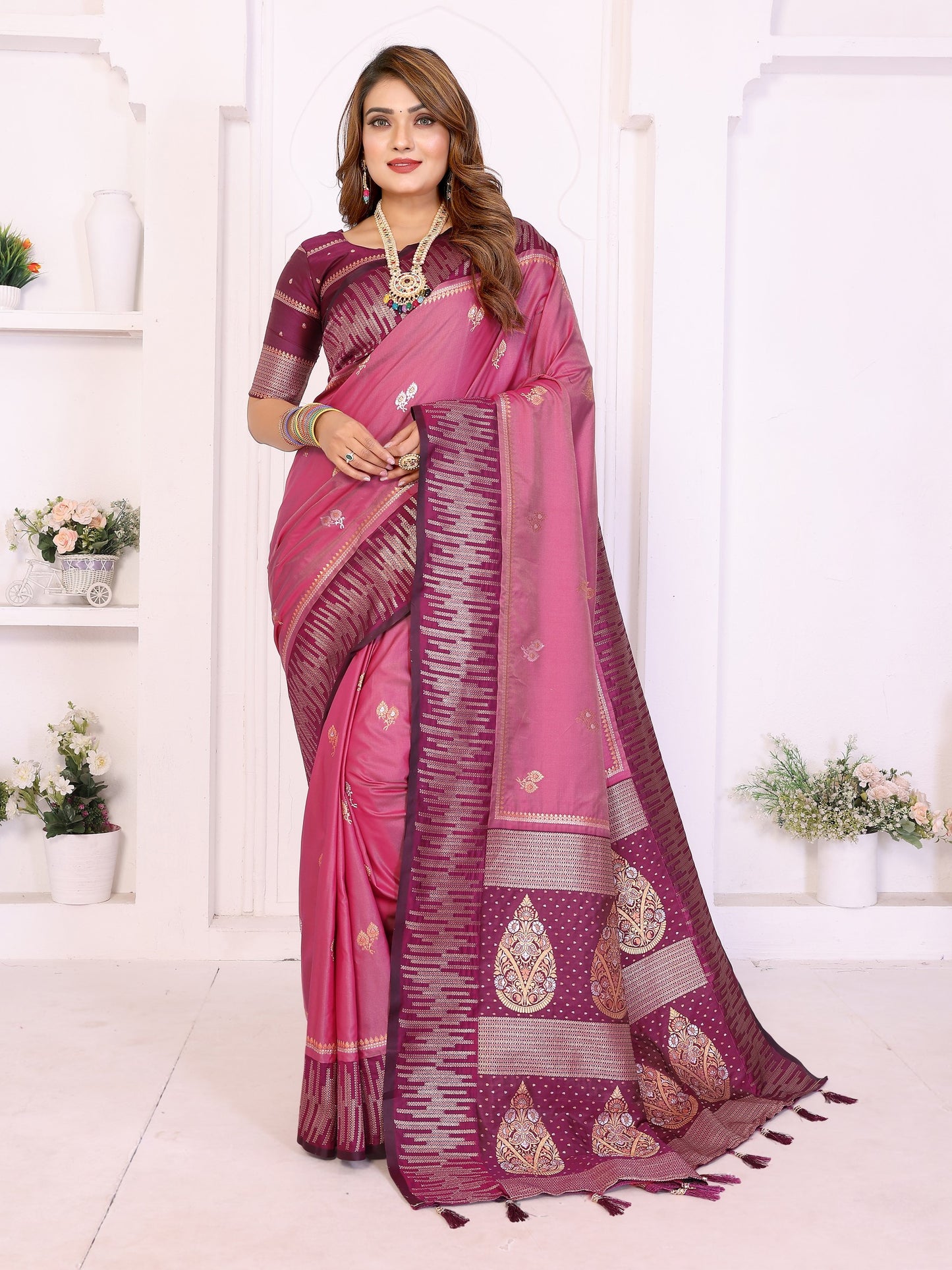Premium South Soft Silk Saree