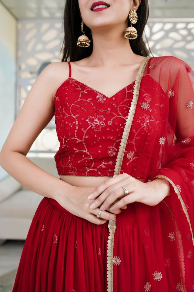 Premium Designer Glam Lehenga