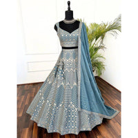 Traditional  Designer Lehenga Choli with Intricate Embroidery