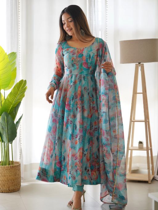 Festival & Navratri collection Meesho best finds in love with kalamkari print kurta set Engagement outfit ideas for women