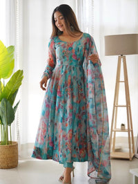 Festival & Navratri collection Meesho best finds in love with kalamkari print kurta set Engagement outfit ideas for women