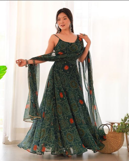 Anarkali suit Ideas for Newly married Girls Heavy work Grand anarkali frocks for weddings etting ready for Best Friend's wedding