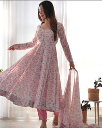Traditional Chhath Puja Dresses designer suit for chhath puja special Special Diwali and Chhat puja collection Pheran Buy Kashmiri Phirans pink anarkali dance outfit jammu kashmir look