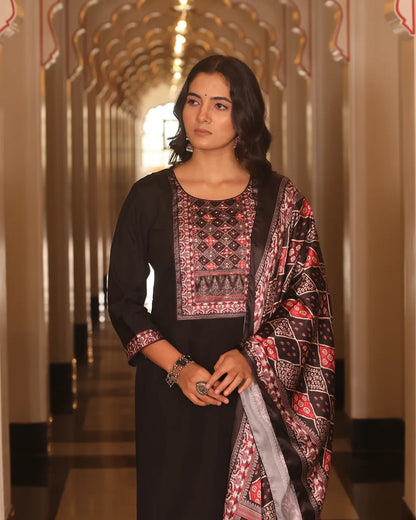 Dark Purple Designer Kurti Party Wear Collection