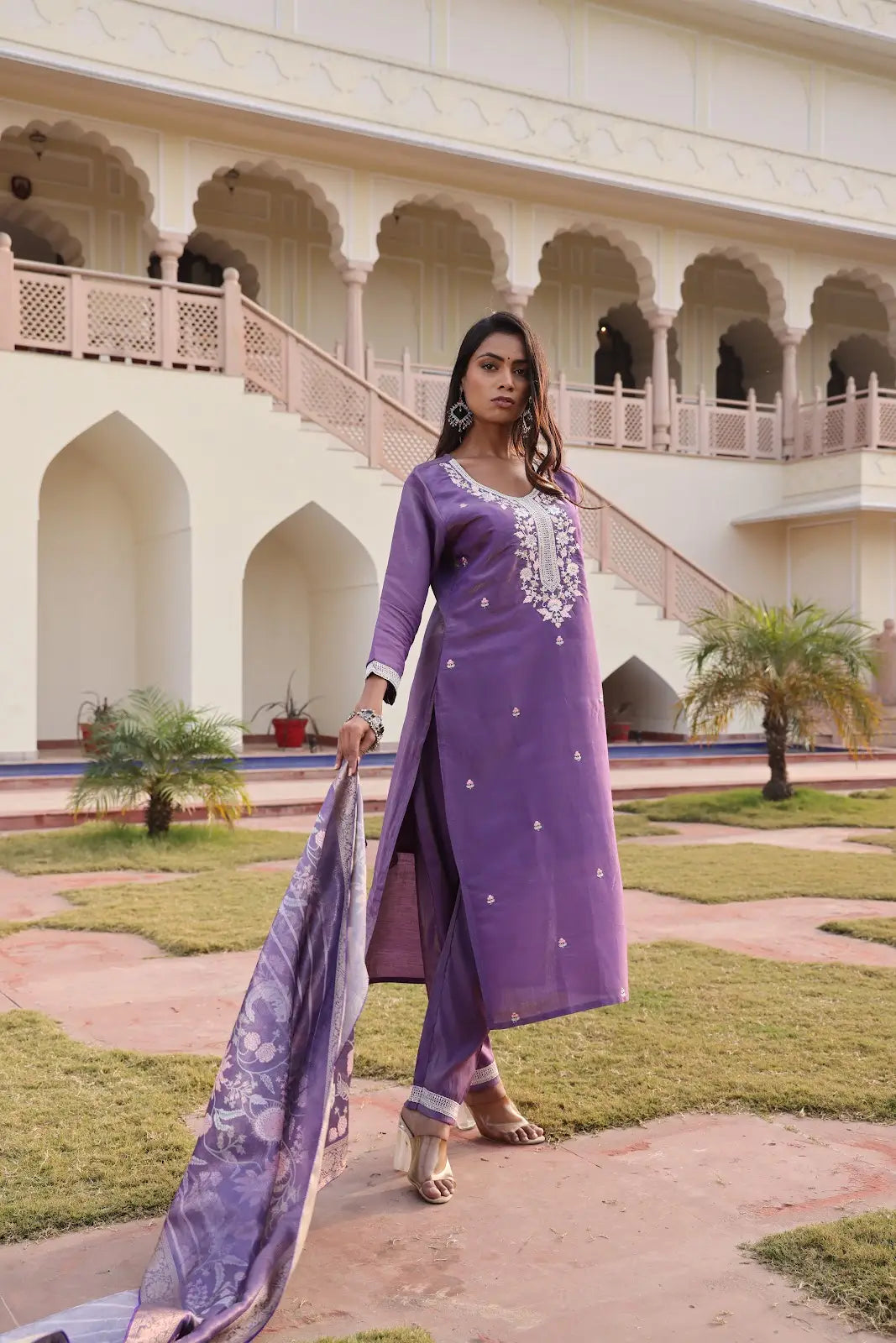 Light Yellow Cotton Kurti Summer Wear