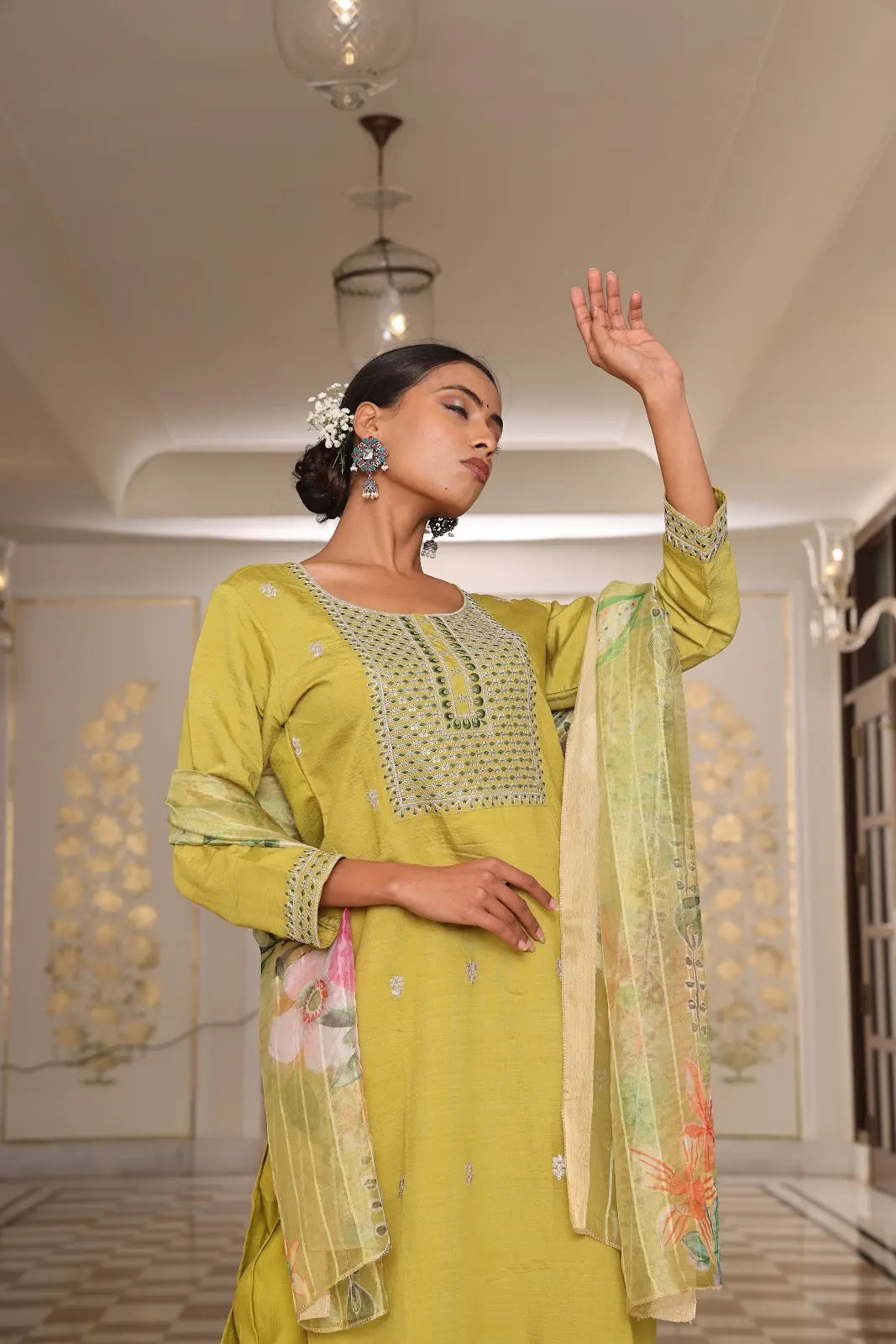 Rani Pink Festive Kurti Wedding Special