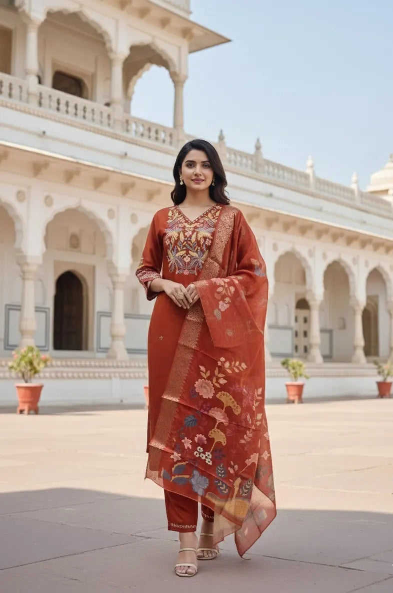 Women’s Ethnic Kurti Traditional Look