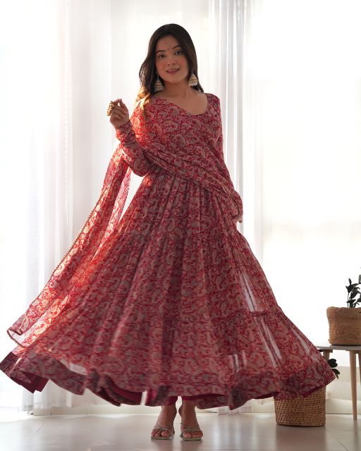 Anarkali Kurta Designer Dupatta Pyjamas Kurta Jodhpuri Suit Blue Kurta Dhoti Salwar Suit