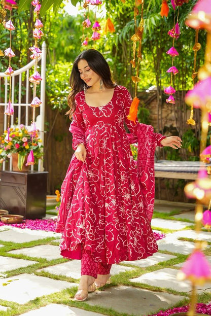 Traditional Festive Wear Anarkali Suit