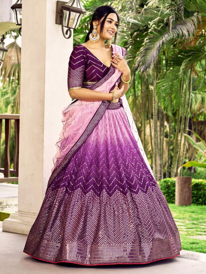 Grand Floral Designer Lehenga
