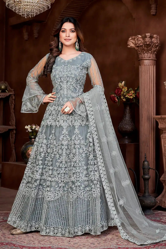 Stunning Wedding Wear Anarkali Suit for Women
