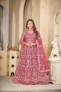 Gorgeous Party Wear Anarkali Suit with Designer Pattern