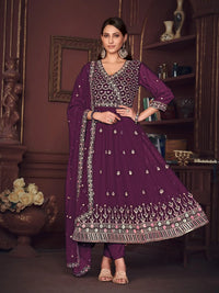 Classic Ethnic Anarkali Suit with Rich Finish