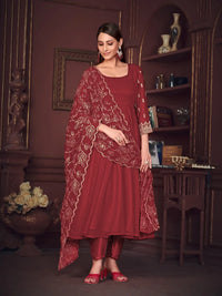Beautiful Ethnic Anarkali Suit with Rich Embroidery