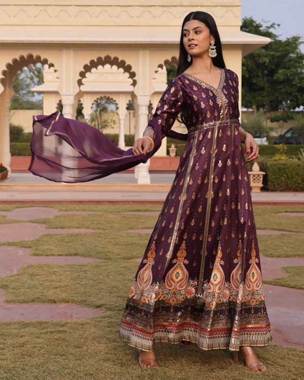 Premium Festive Wear Anarkali Suit with Fancy Look