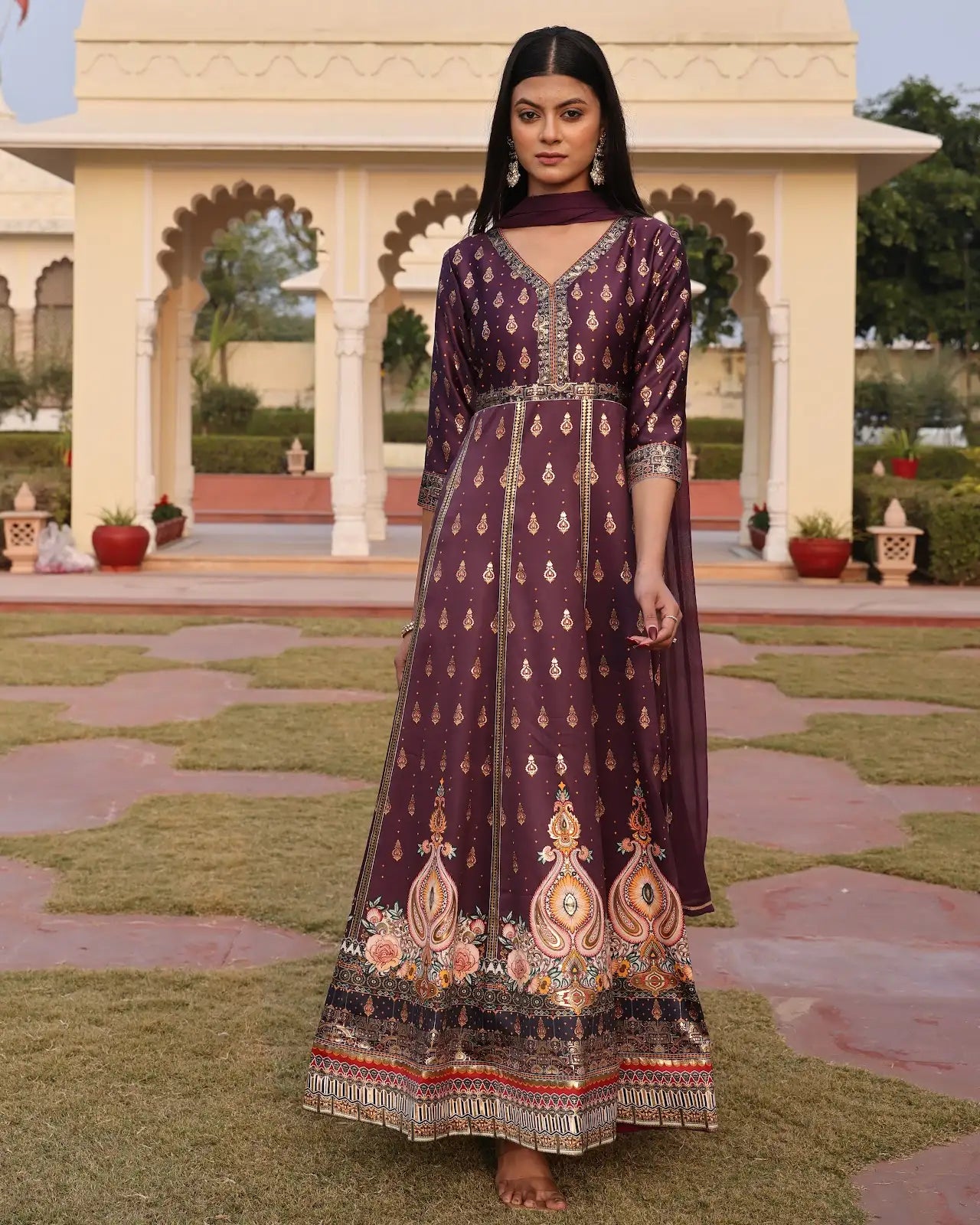 Premium Festive Wear Anarkali Suit with Fancy Look