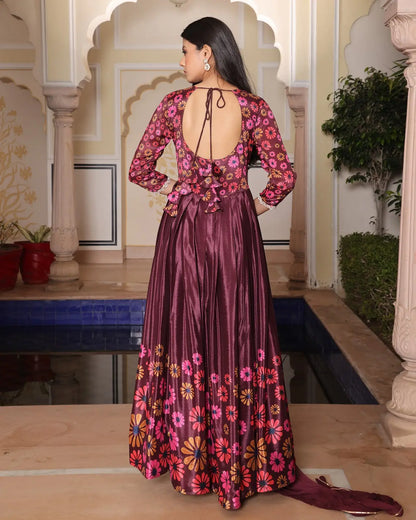 Luxury Wedding Anarkali Suit with Rich Work