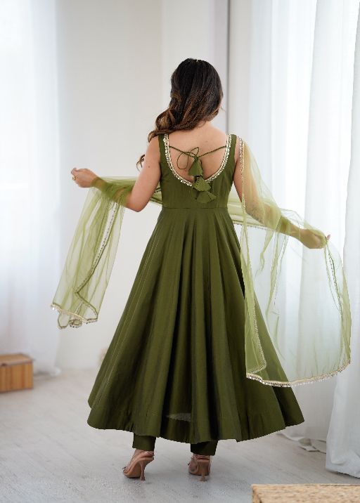 Naira Anarkali Suit  Luxury Ethnic Women's Anarkali Dress